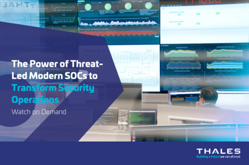 The Power of Threat Led Modern SO Cs to Transform Security Operations